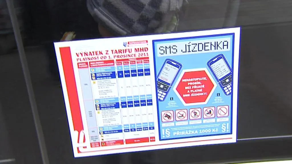 SMS jízdenka