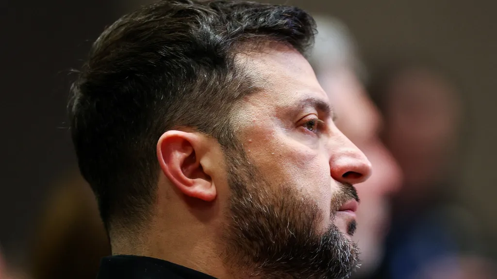 Ukrajinský prezident Volodymyr Zelenskyj