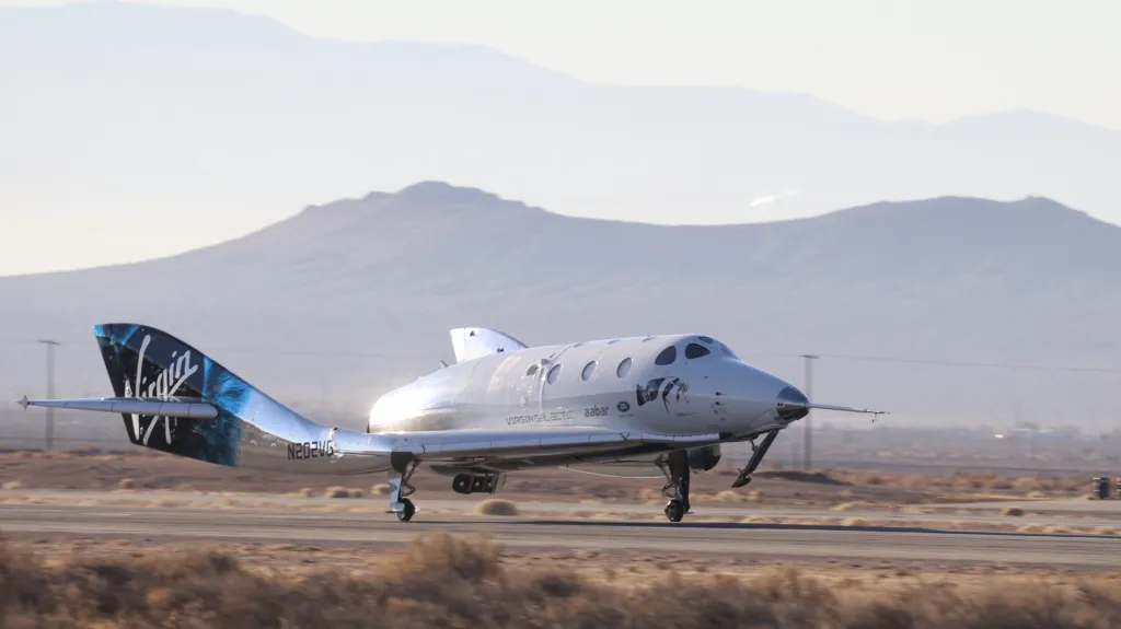 První let Virgin Galactic do kosmu