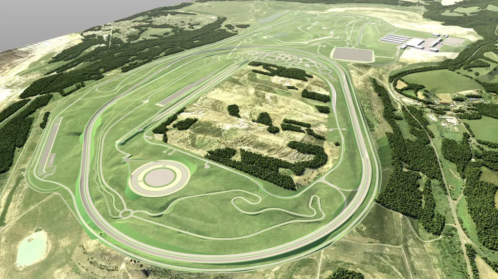 Testovací polygon v Sokolově