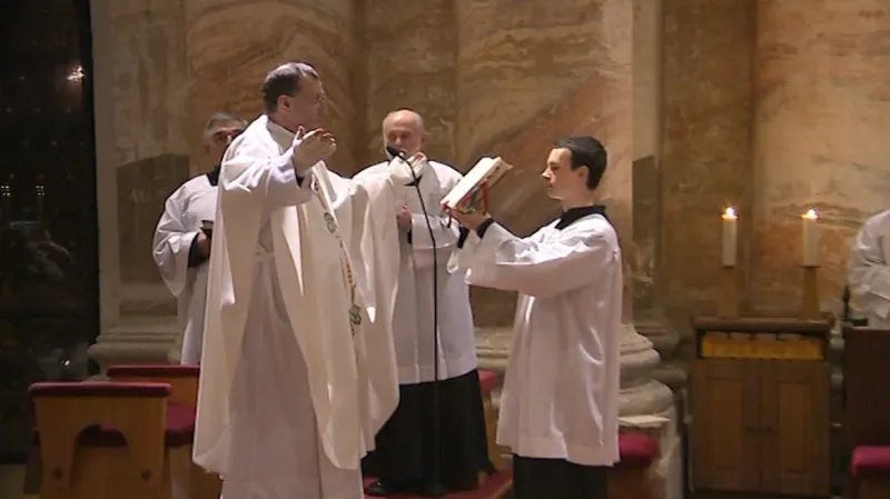 Půlnoční bohoslužba ve Štípě