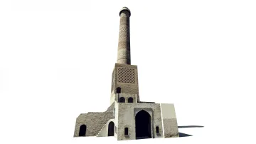 Rekonstrukce minaretu v Mosulu