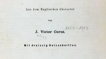 Německé vydání Darwinových Masožravých rostlin