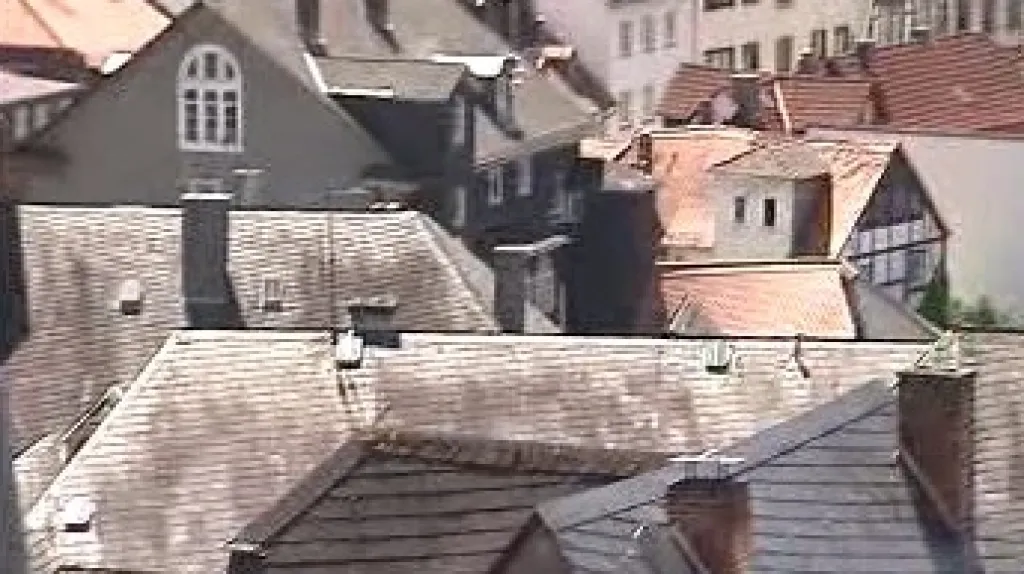 Střechy domů