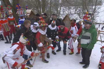 V Hlinsku se lidé loučí s tradičním masopustem