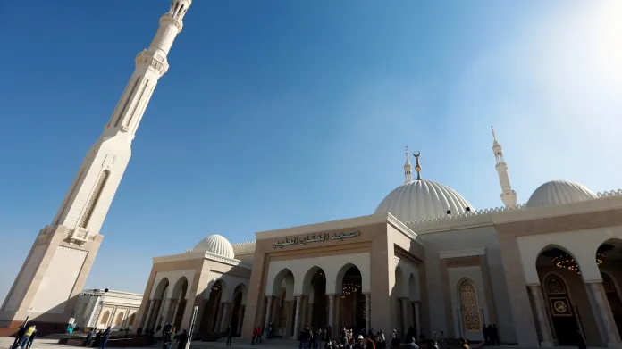 Otevřená mešita v nové egyptské správní metropoli