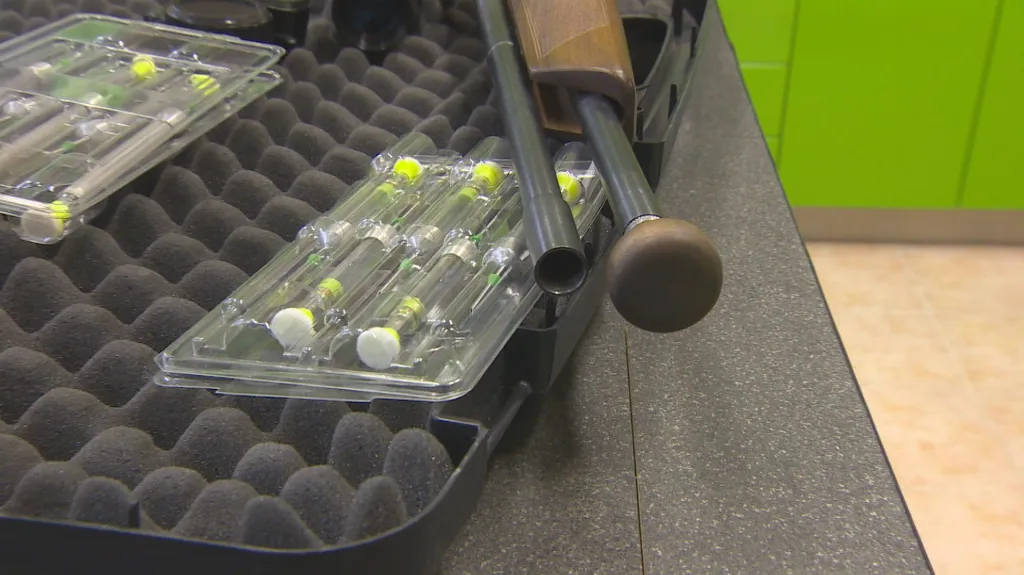 Narkotizační puška