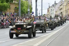 Konvoj svobody se v Plzni vydal na cestu