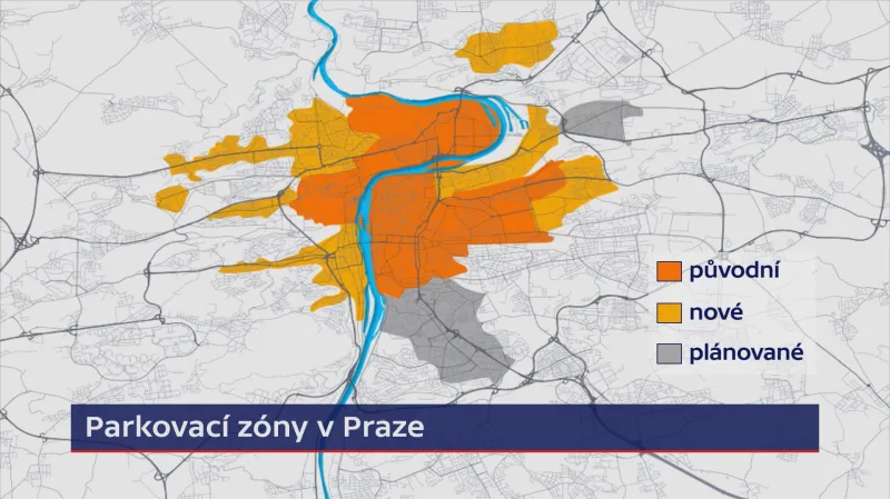 Parkovací zóny v Praze