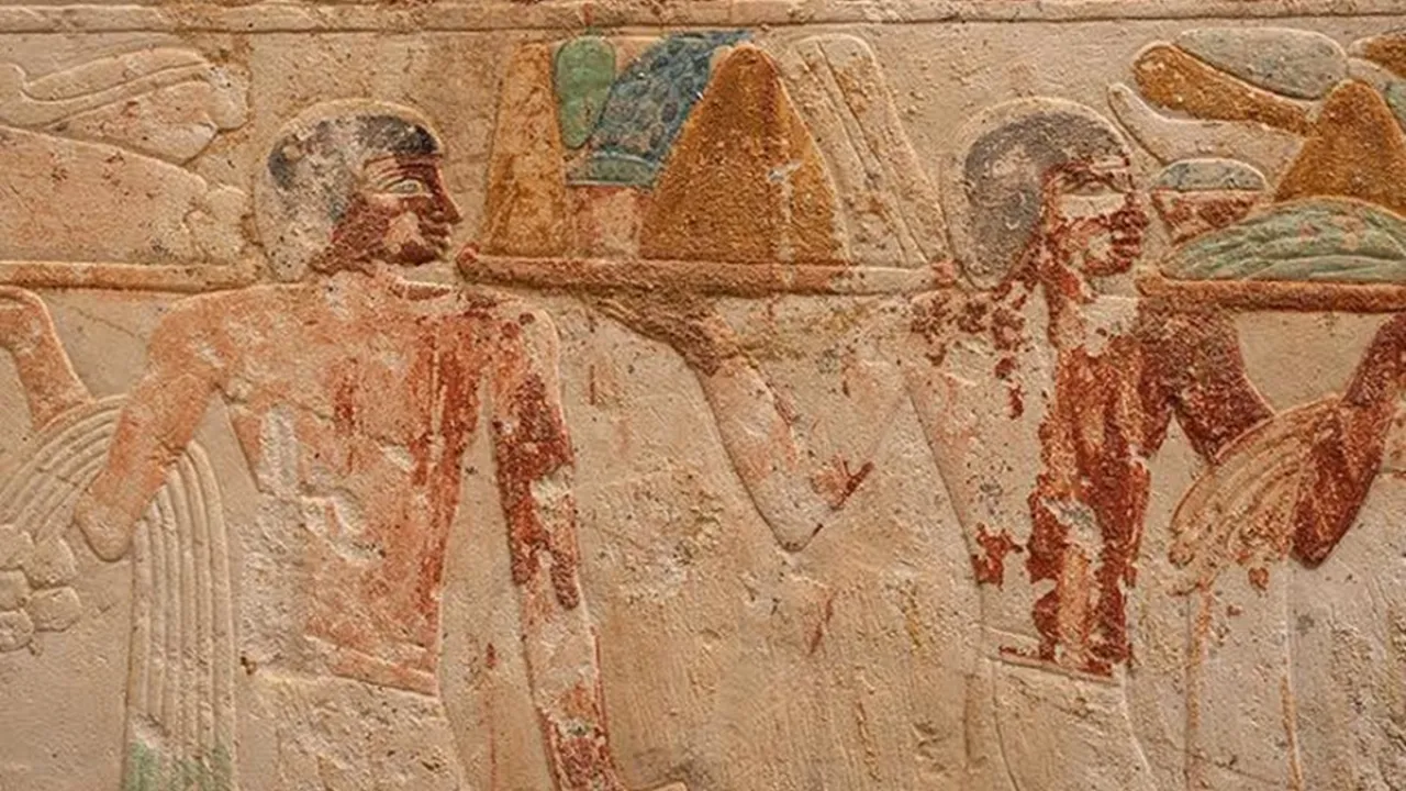 V Egyptě objevili 4300 let starou hrobku. Malby jsou stále jako živé