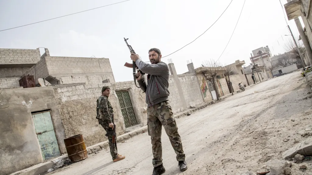Boje v Kobani