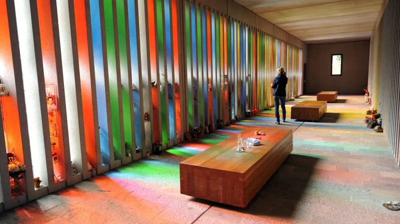 Památník obětem tragédie v Kaprunu