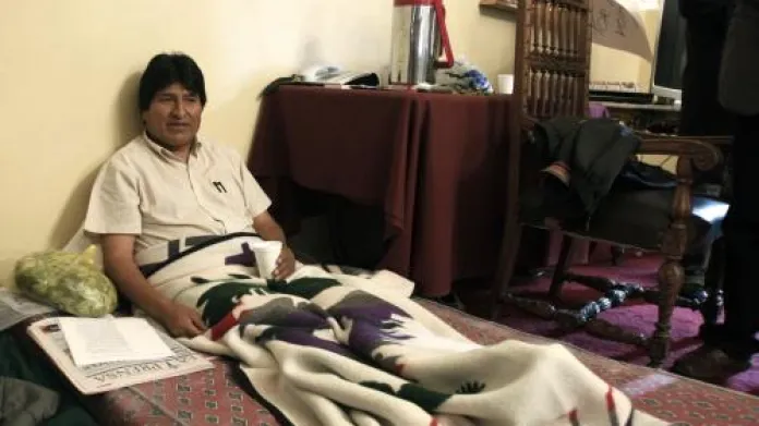 Bolivijský prezident Evo Morales drží hladovku za schválení volebního zákona