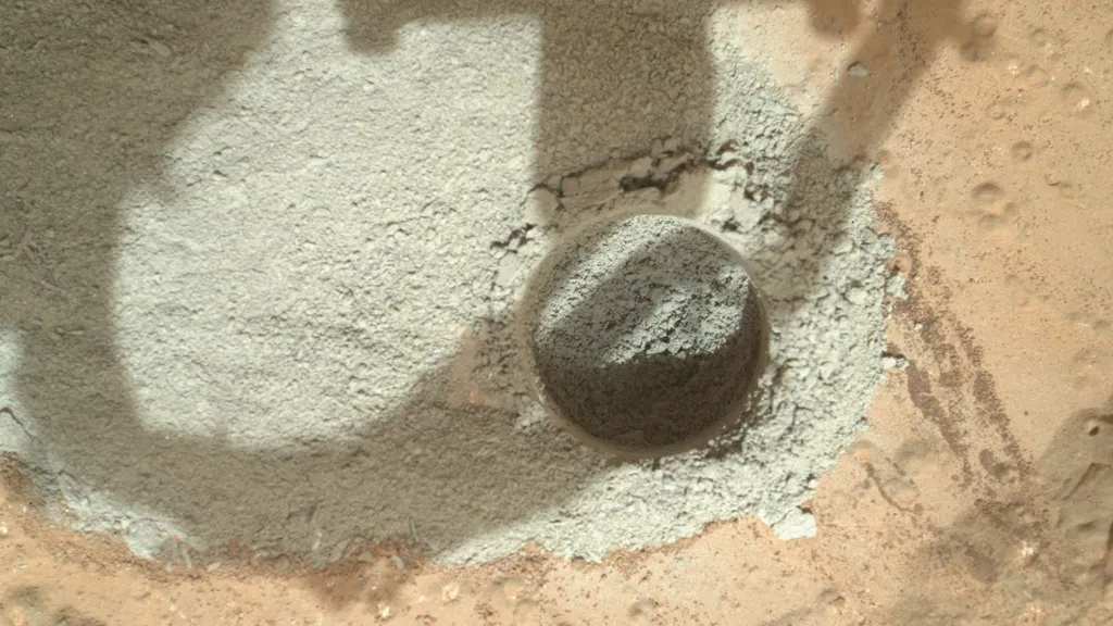 Vrt sondy Curiosity na Marsu