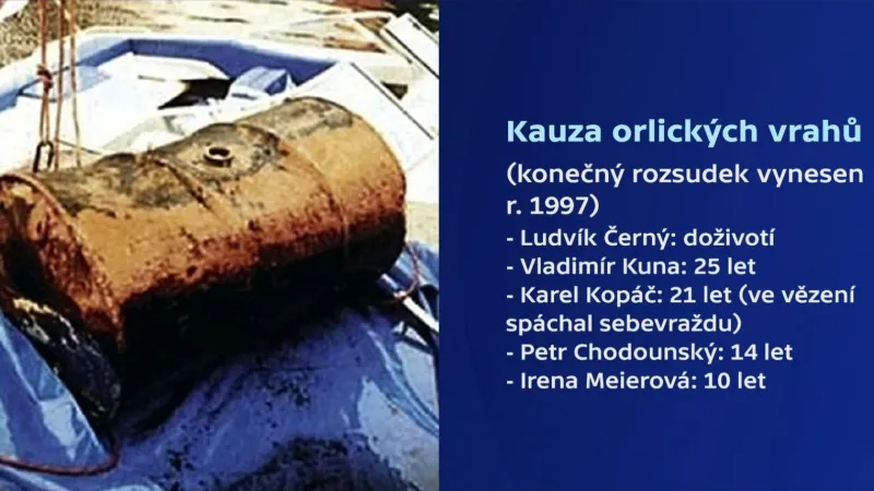 Odsouzení v kauze Orlických vrahů