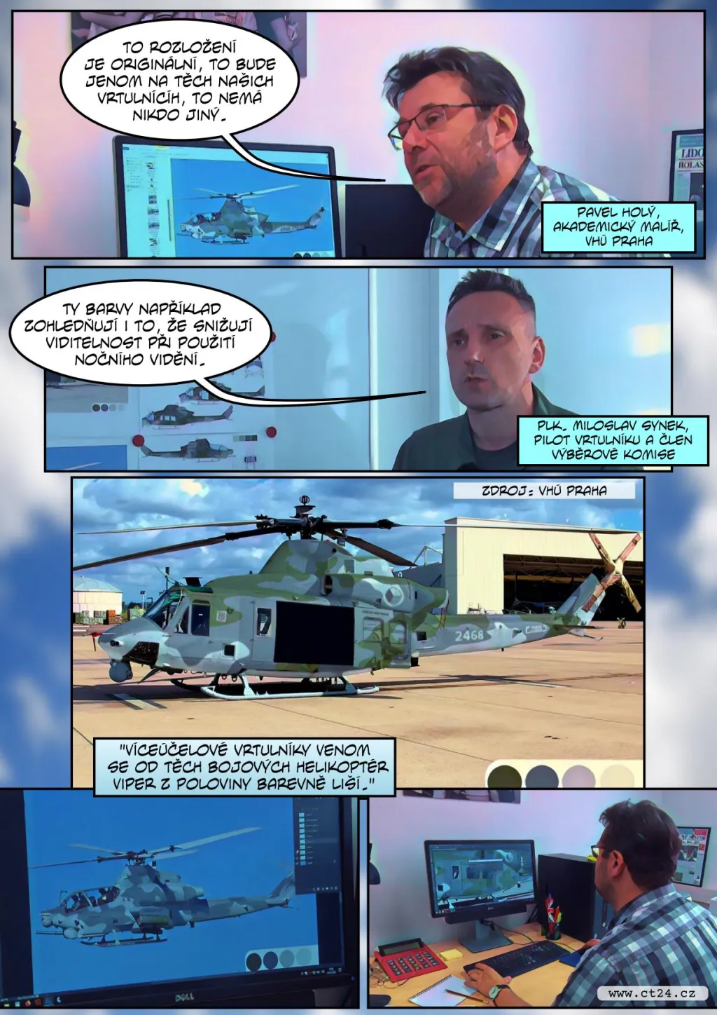 Armáda maskuje nové vrtulníky