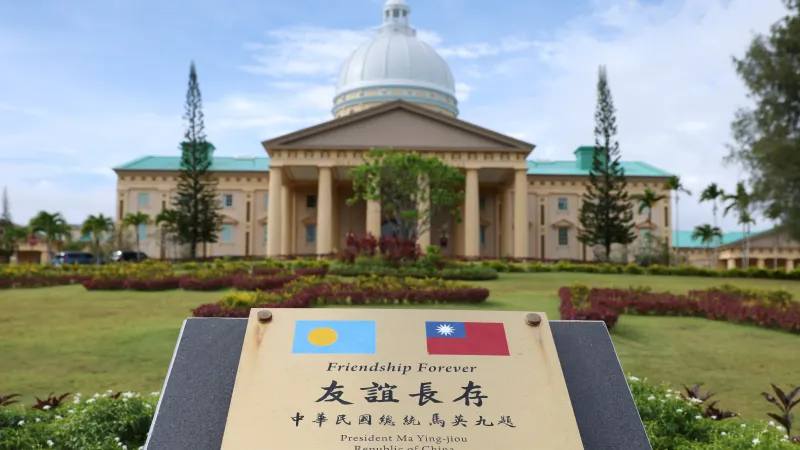 Palau udržuje diplomatické vztahy s Tchaj-wanem