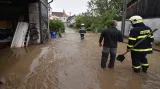 Blesková povodeň v Novém Rychnově