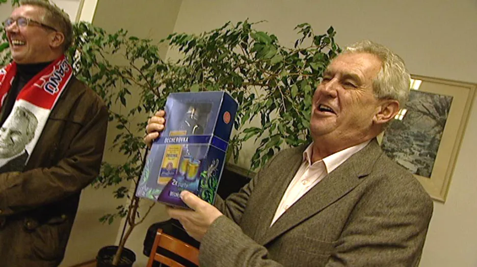 Miloš Zeman už becherovku nepije sedm let
