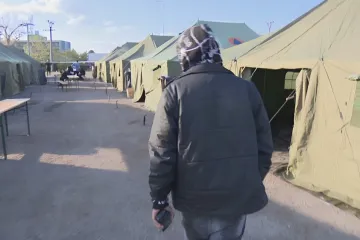 Slovenská vláda zřídila ubytování pro migranty. Zdržují se déle kvůli kontrolám