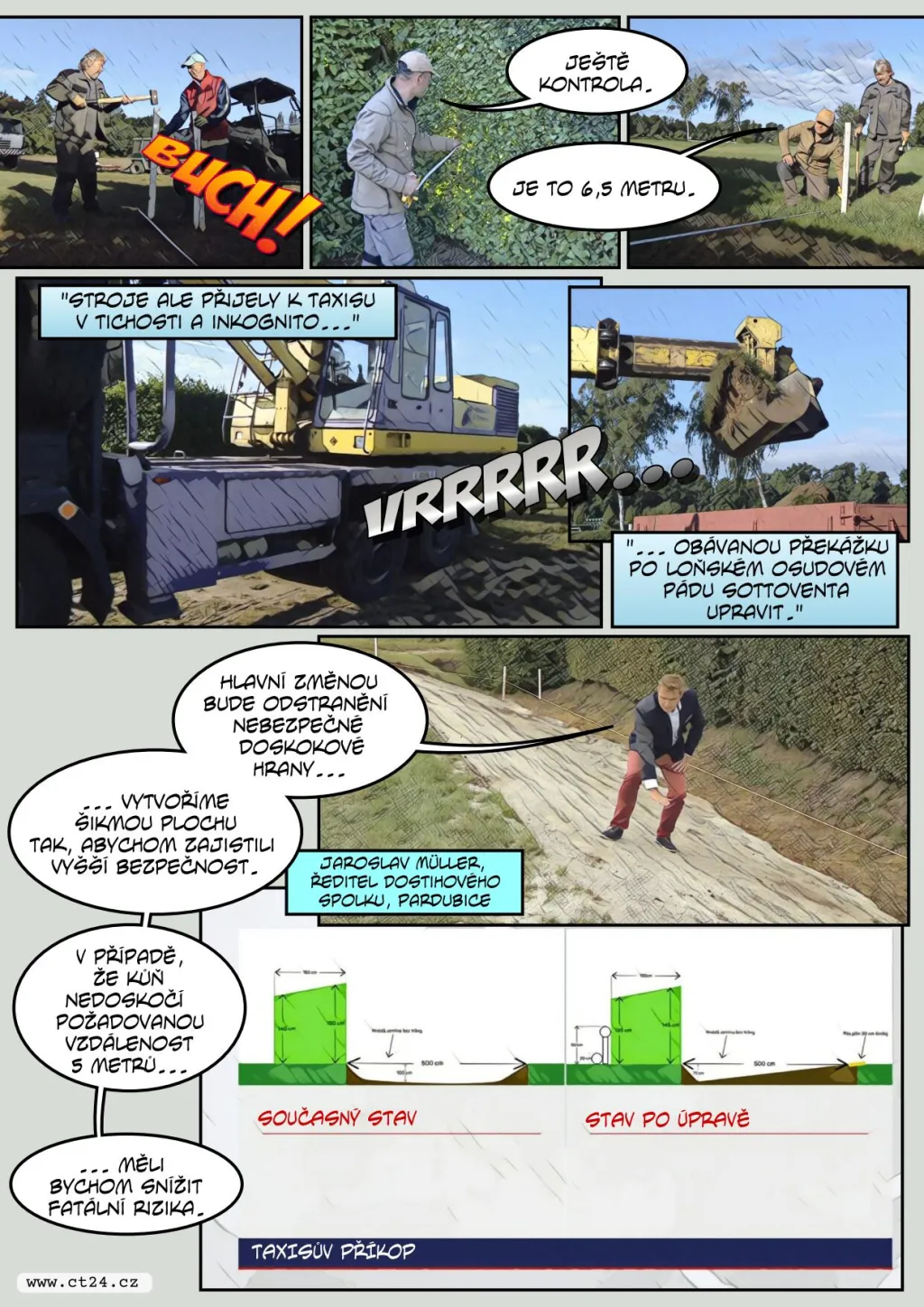 Taxisův příkop je nyní bezpečnější