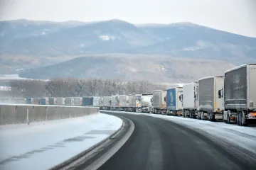 Slovenští dopravci přerušili blokádu hraničního přechodu s Ukrajinou