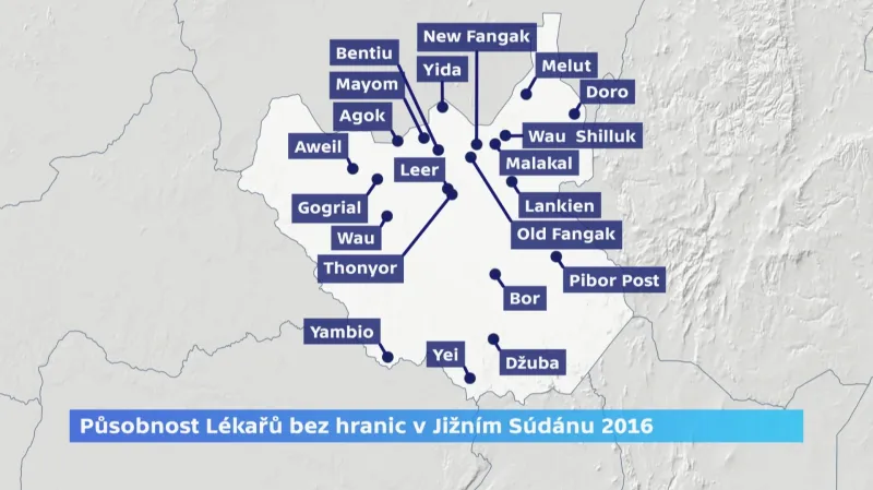Lékaři bez hranic v Jižním Súdánu