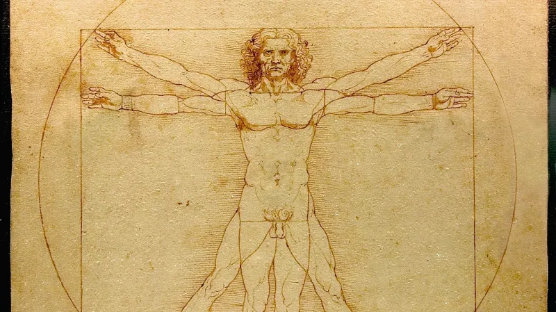 Leonardova kresba Vitruviánského muže