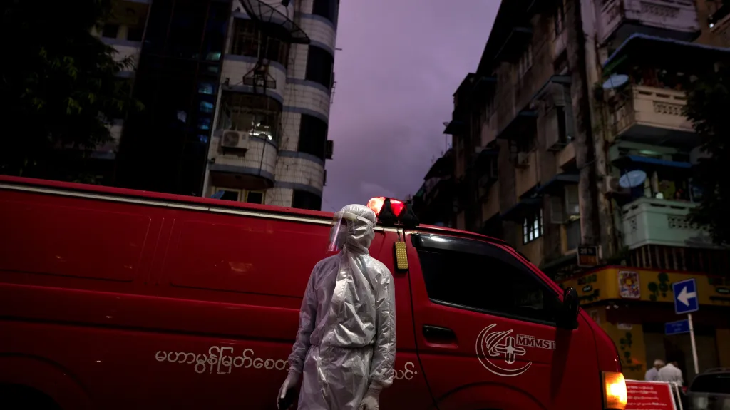 Pandemie v Rangúnu