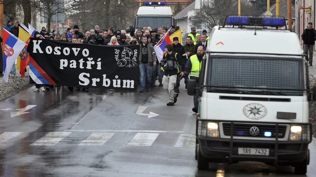 Demonstrace Dělnické mládeže v Jihlavě