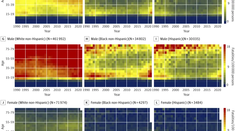 Srovnání počtu vražd a sebevražd střelnými zbraněmi v USA