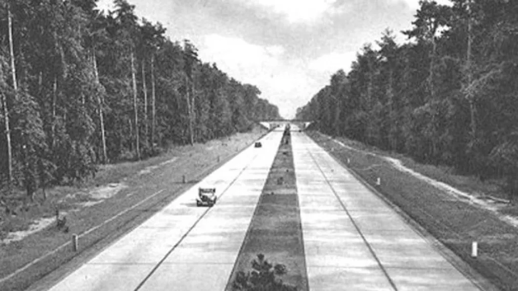 Část Hitlerovy dálnice