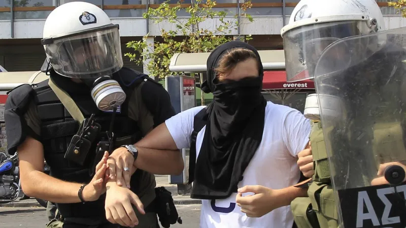 Demonstrace v Řecku