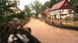 Studio ČT24 o povodních v Německu a Polsku