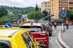 Na hlavním tahu do Polska v Náchodě začala další etapa rekonstrukce