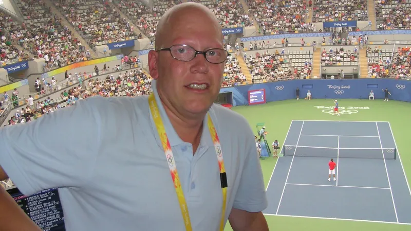 Ondřej Tomek na letní olympiádě v Pekingu