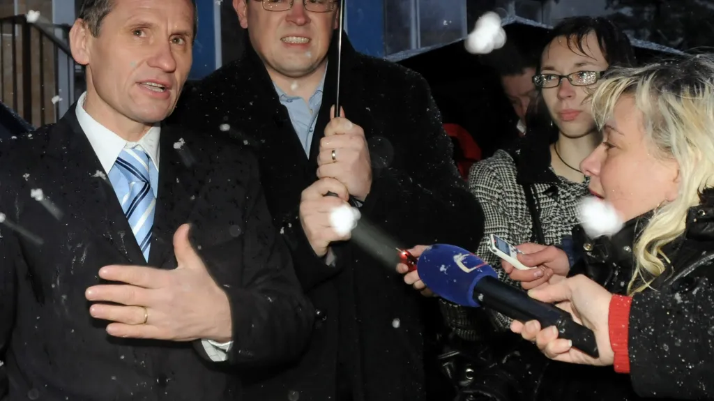 Ministr Čunek na litvínovském sídlišti
