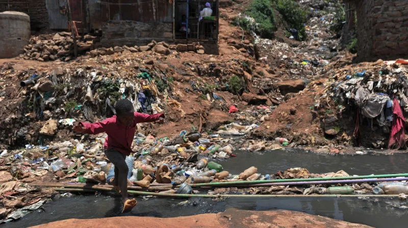Ilustrační foto (slum Kibera v keňském Nairobi)