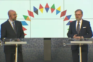 Neformální summit EU se uskuteční v Praze v říjnu, řekl Fiala po setkání s Michelem