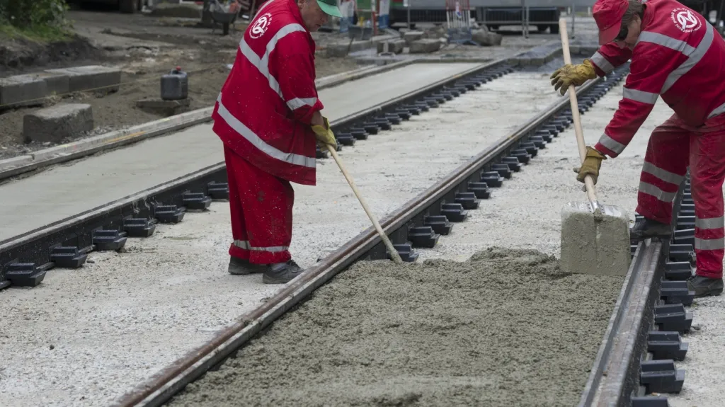 Rekonstrukce tramvajové trati