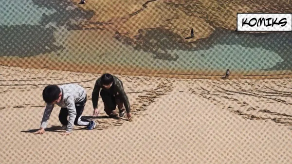 Japonská duna po zimní pauze láká turisty