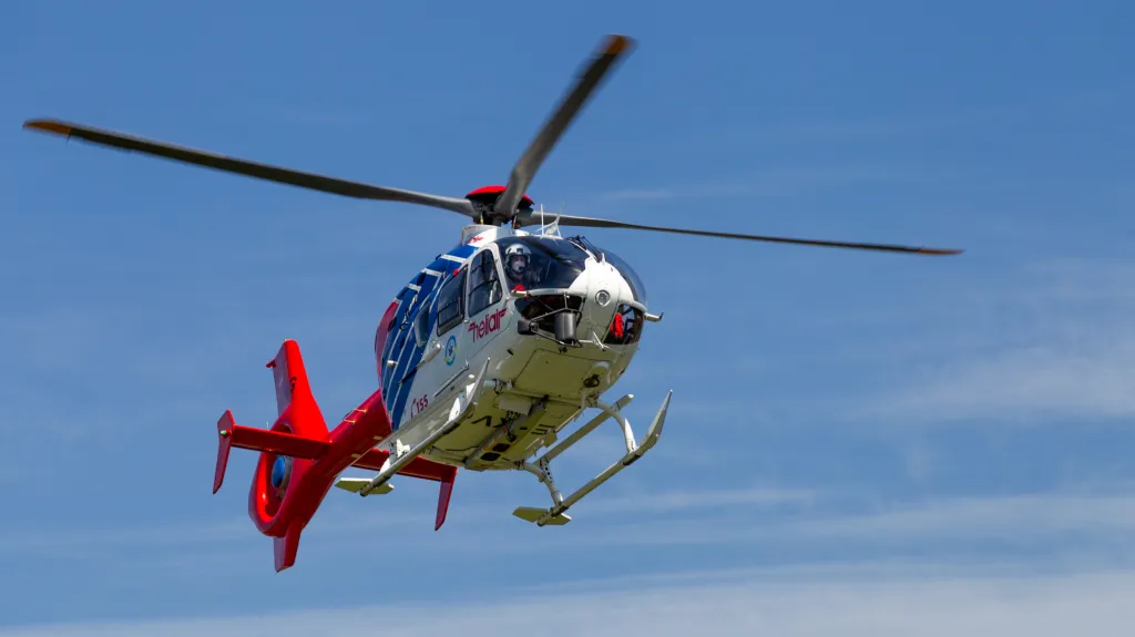 Vrtulník záchranné služby – ilustrační foto