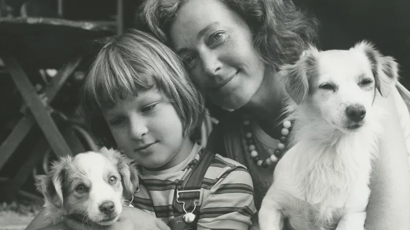 Květa fialová s dcerou Zuzanou