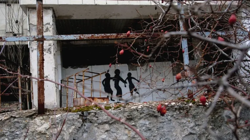 Ukrajinské město Pripjať