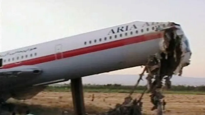 Havárie íránského letadla