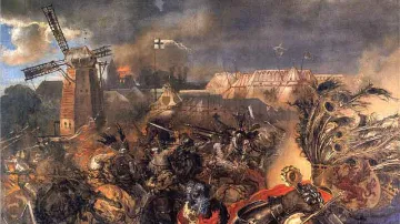 Obraz bitvy u Grunwaldu