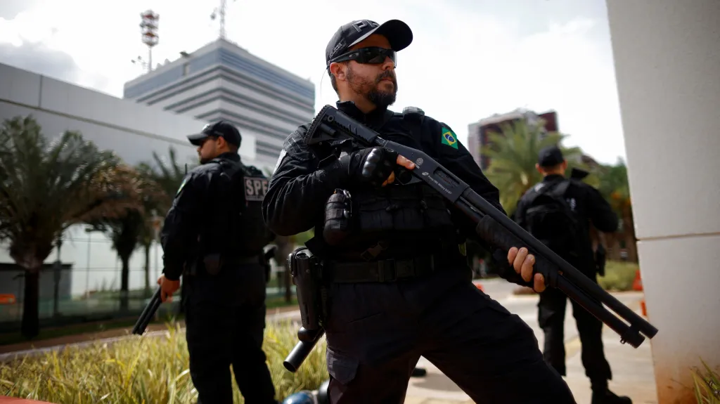 Zásah brazilské policie