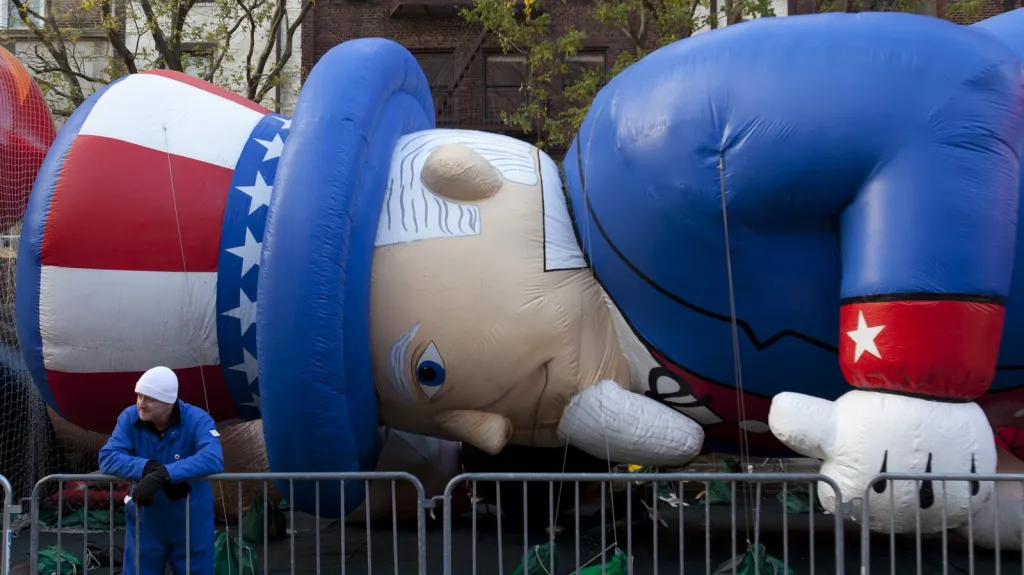 Nafukovací strýček Sam