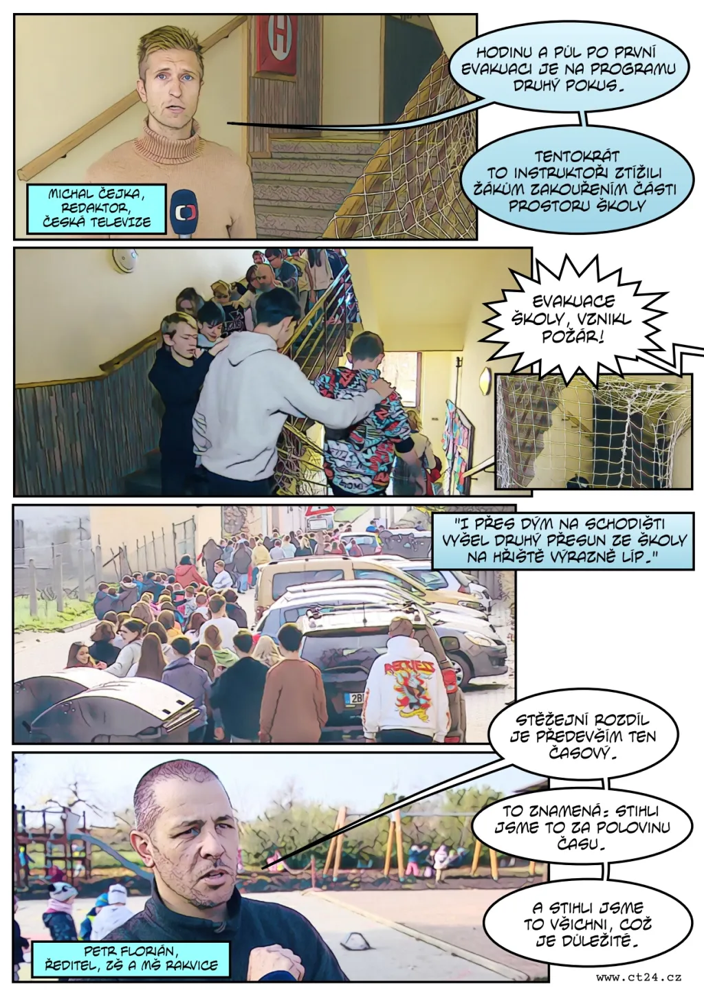 Správné zásady evakuace