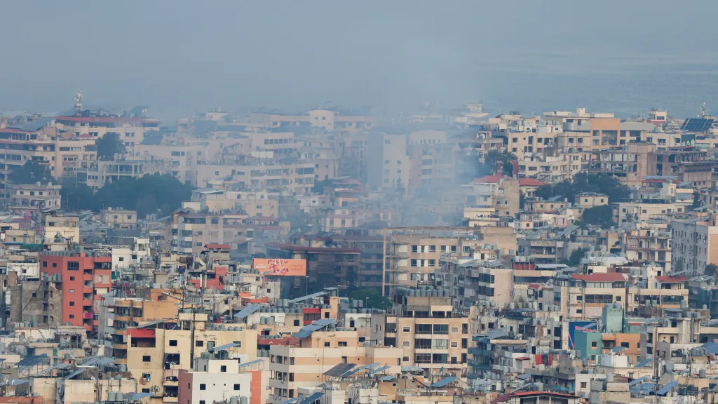 Jižní předměstí Bejrútu po izraelském útoku (4. 3. 2026)